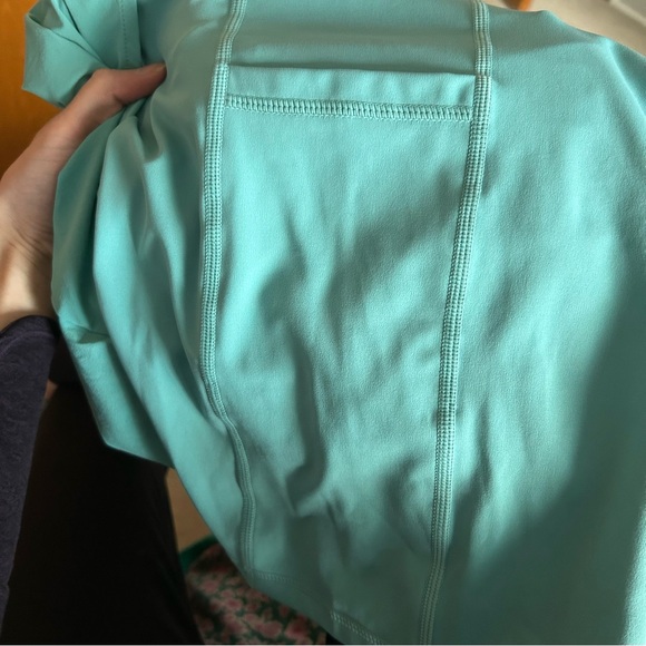 PopFlex On The Run Ruffle Athletic Workout Shorts Blue Size 1x - Picture 10 of 10